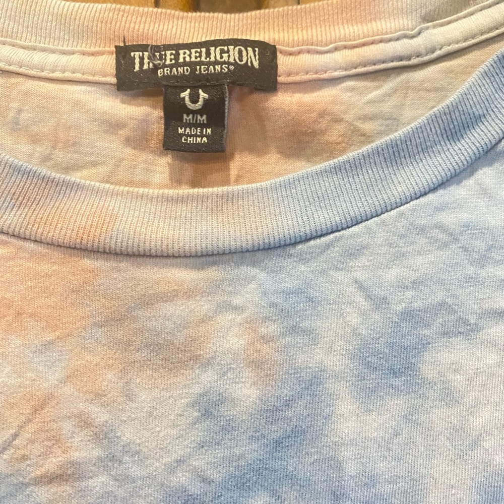True Religion  men’s Tie-dye T shirt size M - Picture 6 of 7
